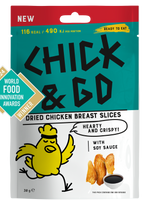 Gedroogde Kipsnacks Proefpakket 4 Smaken