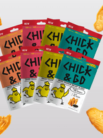 Gedroogde Kipsnacks Proefpakket 4 Smaken