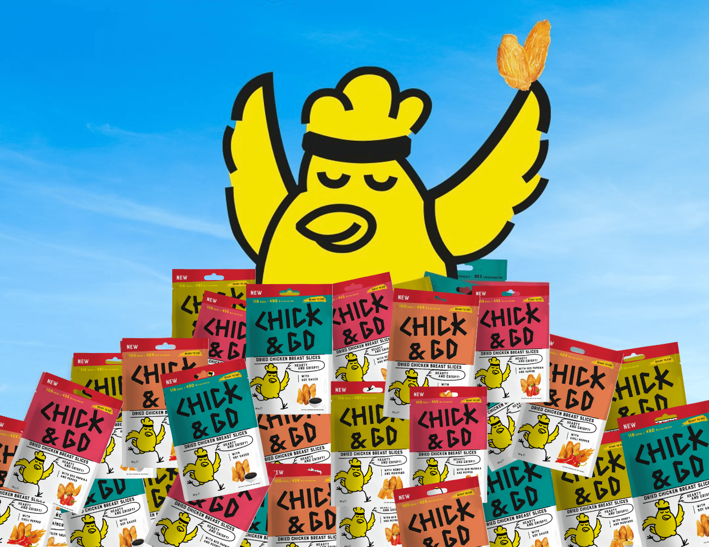 Dried Chicken Snacks All Flavors